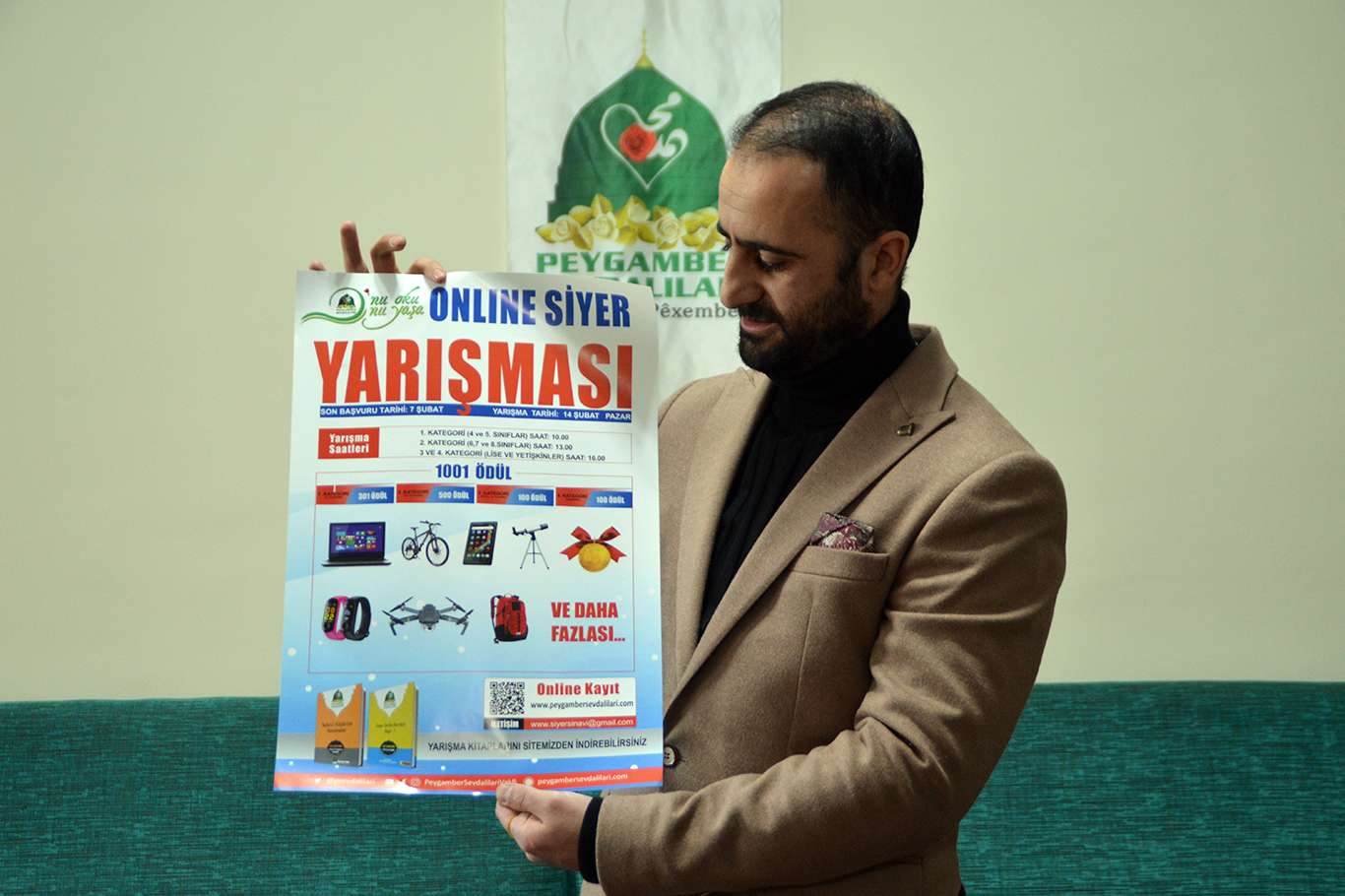Online yapılacak Siyer Yarışması hazırlıkları Ağrı'da devam ediyor